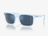 0AX4145S-Armani Exchange / Shiny Transparent Blue/Dark Blue Mirror Blue(834555) / 57-19-145