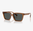 0AX4147S-Armani Exchange / Shiny Transparent Brown/Dark Grey(835887) / 56-17-145