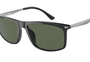 0EA4171U Emporio Armani / Shiny Black/Dark Green(5017/71) / 57-18-150