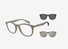 0EA4211F-Emporio Armani / Matte Mud/Black Rubber / 53-20-145