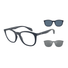 0EA4211F-Emporio Armani / Matte Blue/Rubber Gray(50881W) / 53-20-145