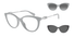 0EA4213U-Emporio Armani / Shiny Gray/Shiny Silver(51971W) / 53-17-140
