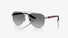 0PSA52S Prada® Sport Sunglass / Silver/Grey(18X80I) / 58-14-145