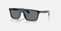 0RB2222-Rayban / Black/Dark Blue Polarized (901/3R) / 55-20-145