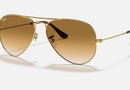 0RB3025 Ray-Ban® / Gold/Brown Gradient(001/51) / 55-14-135(Small)