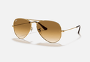 0RB3025 Ray-Ban® / Gold/Light Brown Gradient(001/51) / 58-14-135 (Standard)