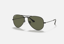 0RB3025 Ray-Ban® / Black/Green Classic Polarized(002/58) / 58-14-135 (Standard)