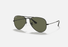 0RB3025 Ray-Ban® / Black/Green Classic Polarized(002/58) / 58-14-135 (Standard)
