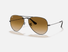 0RB3025 Ray-Ban® / Gunmetal/Light Brown Gradient(004/51) / 58-14-135 (Standard)
