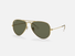 0RB3025 Ray-Ban® / Gold/Polarized Green Classic G-15(001/58) / 58-14-135 (Standard)