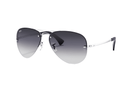 0RB3449 Rayban / Polished Silver/Grey Gradient(003/8G) / 59-14-135