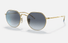 0RB3565 Ray-Ban® / Polished Arista Gold/Blue Grey(001/86) / 55-20-145