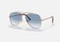 0RB3625 Ray-Ban® / Polished Rose Gold/Clear Blue(92023F) / 58-14-145