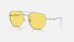 0RB3724D-Rayban / Polished Silver/Yellow(003/85) / 59-18-145