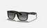 0RB4165 Ray-Ban® / Rubber Black/Light Grey Gradient Dark Grey(601/8G) / 51-16-145