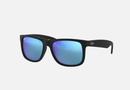 0RB4165F-Ray-Ban® / Black/Blue Mirror(622/55) / 58-17-140