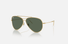 0RBR0101S-Ray-Ban® / Gold/Green Classic G 15(001VR) / 59-11-140