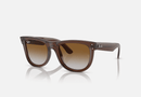 0RBR0502S-Ray-Ban / Transparent Brown/Brown(6709CB) / 53-22-145