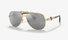 0VE2236-Versace / Gold/Dark Grey Polarized(1002Z3) / 59-14-140