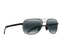 327 02-Maui Jim Guardrails / Gloss Black/Neutral Grey / 58-17-130