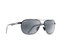 728-2M Maui Jim Castles / 728-2M Matte Black/Grey / 61-16-140