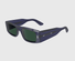 CK23537S-Calvin Klein / Transparent Indigo Blue/Dark Green(400) / 52-20-145