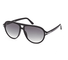 FT0932-Tomford Jeffrey / Shiny Black/Gradient Smoke(01B) / 59-14-145