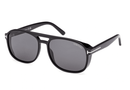 FT1022-Tomford Rosco / Shiny Black/Smoke(01A) / 58-16-140