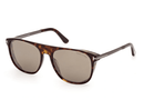 FT1105-Tomford Lionel-02 / Dark Havana/Roviex Mirror(52L) / 55-17-140