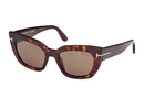 FT1190-Tomford Athena / Dark Tortoise/Dark Brown Polorized(52H) / 53-21-145