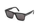 FT1205-Tomford Calder / Shiny Black/Smoke(01A) / 55-17-145