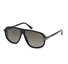 FT1208-Tomford Guillaume / Shiny Black/Gradient Smoke(01B) / 61-12-140
