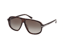 FT1208-Tomford Guillaume / Dark Havana/Gradient Roviex(52K) / 61-12-140
