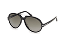 FT1210-Tomford Aalto / Shiny Black/Gradient Smoke Grey(01B) / 59-14-140