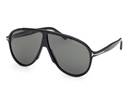 FT1211-Tomford Vladimir / Shiny Black/Grey Green(01N) / 65-5-140