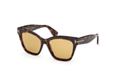 FT1217-Tomford Elvira / Dark Havana/Brown(56E) / 52-21-140