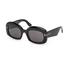 FT1219-Tomford Carmen-02 / Shiny Black/Smoke(01A) / 52-21-140