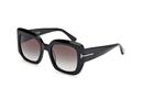 FT1220-Tomford Carla / Shiny Black/Gradient Smoke(01B) / 52-21-140