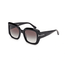 FT1220-Tomford Carla / Shiny Black/Gradient Smoke(01B) / 52-21-140