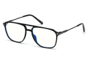 FT5665-B-Tomford / Shiny Black/Blue Block(001) / 54-16-145