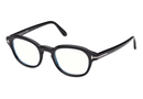 FT5871-B-Tomford / Shiny Black/Blue Block / 49-22-145