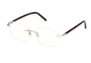 FT5934-B-Tomford / Shiny Rose Gold/Blue Block(028) / 54-18-145