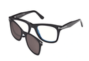 FT5970-B-Tomford Clip-Ons / Shiny Black/Blue Block(001) / 50-21-145