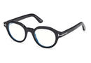 FT6037-B-Tomford / Shiny Black/Blue Block(001) / 49-22-145