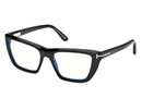FT6047-B-Tomford Optics / Shiny Black/Blue Block(001) / 54-18-140