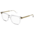 GG0737O-Gucci / Transparent/Gold(017) / 53-18-150