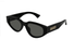 GG1845SA-Gucci / Shiny Black/Solid Grey(001) / 55-18-145