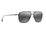 Maui Jim Beaches Titanium / 541-2M Black Matte/Neutral Grey/3P / 57-16-145