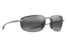 Maui Jim Hookipa Ultra / 676-17-Metal Matte Silver/Neutral Grey Polorized / 63-15-140