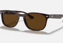 0RB2184 Ray-Ban® / Tortoise/Polarized B-15 Brown (902/57) / 57-18-145